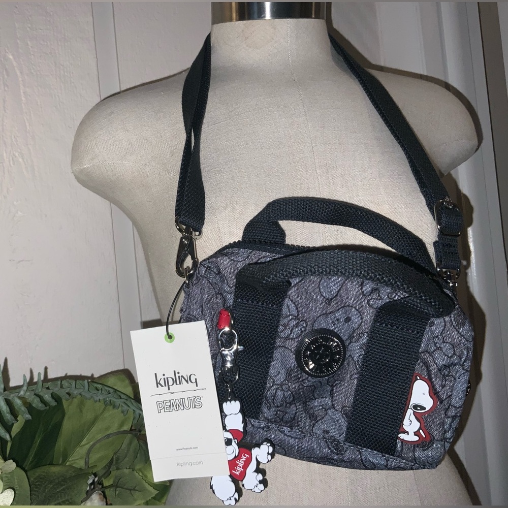 New Kipling peanuts Snoopy Bina Mini crossbody purse